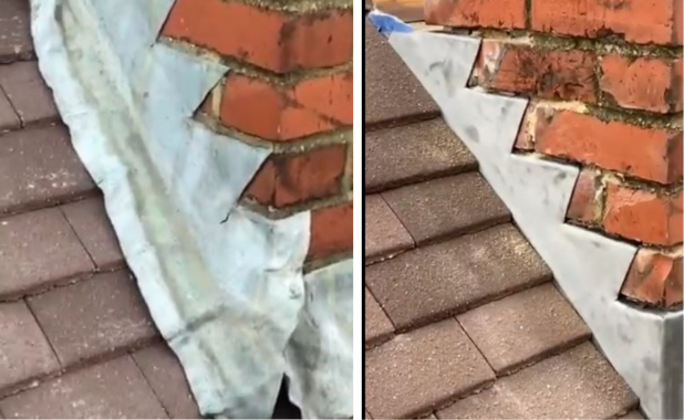 Chimney Flashing Repair