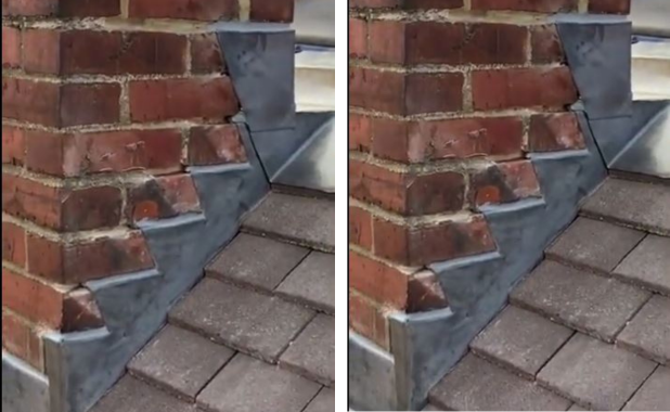 Chimney Flashing Repair
